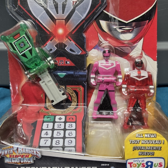 Power Rangers Megaforce Legendary Ranger Key Pack - Green, Pink, Red - Picture 2 of 4